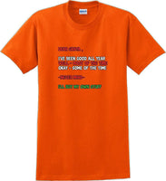 
              Dear santa all I want for christmas- Christmas Day T-Shirt -12 color choices
            