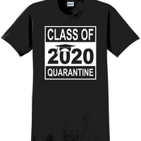 Class of 2020 Quarantined Seniors Virus Quarantine Grad T-Shirt SIZES SM-5XL