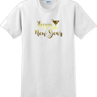 Happy New Year  T-Shirt - New Years Shirt - 12 color choices