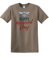 
              Memorial Day shirt  / Eagle We Will Always Remember 13 color choices -mds1
            