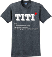 
              Titi - Unique Aunt short sleeved T-Shirt- 12 colors
            