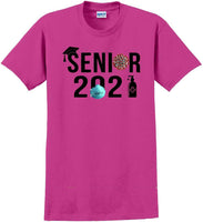 
              2021 Senior 2021 Graduate - T-Shirt Sizes Sm-5xl
            