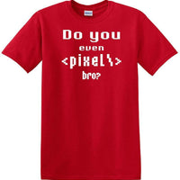 Pixel Coding - Social Media - Funny shirt - short sleeved T-shirt TSM12
