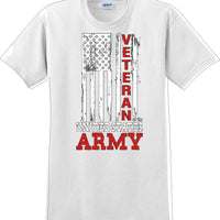 VETERAN OF THE UNITED STATES ARMY, Veterans day Soldier USA Support T-Shirt