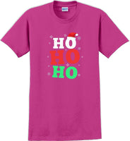 
              HO HO HO - Christmas Day T-Shirt -12 color choices
            