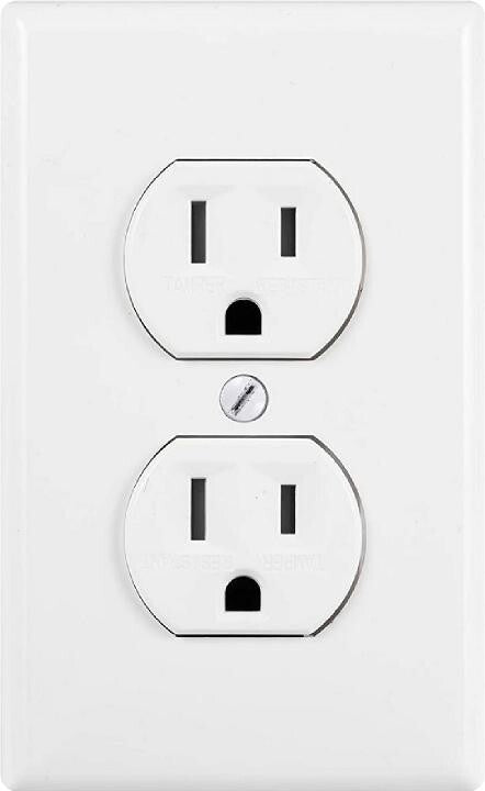 Wall Plug Decal Sticker 3D Realistic Prank Funny Trick Viral Phone Charger