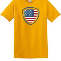 Memorial Day shirt flag shield We Will Always Remember 13 color choices -mds5