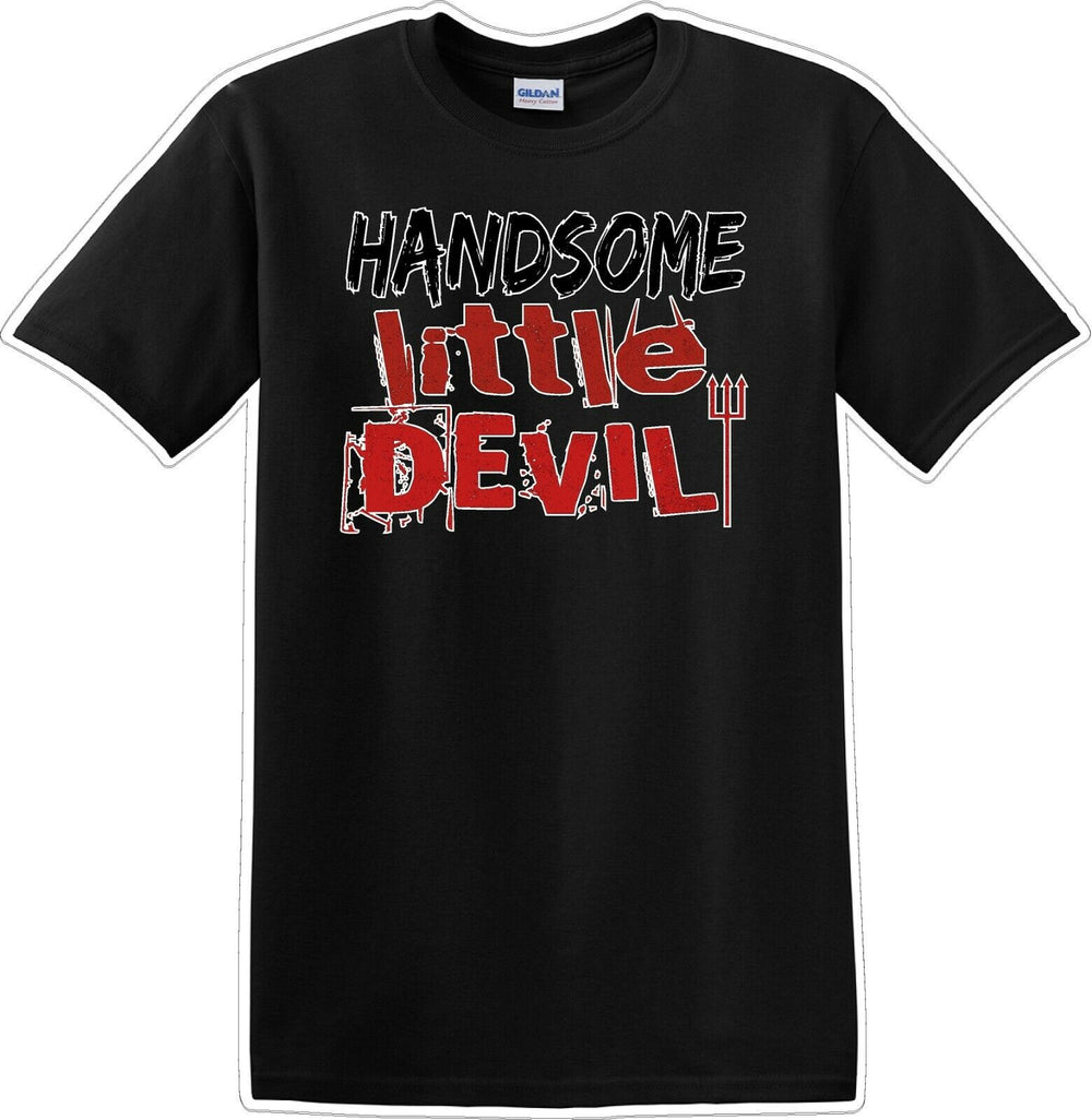 HANDSOME LITTLE DEVIL - Halloween - Novelty T-shirt