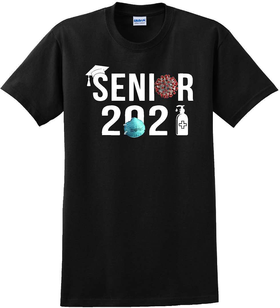 2021 Senior 2021 Graduate - T-Shirt Sizes Sm-5xl