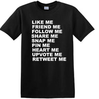 Social Media - So Many Ways to Share! - Fun shirt - T-shirt TSM04
