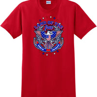 Land of the free home of the Brave memorial day / 4th of July shirt -13 colors