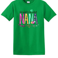 Blessed To Be Called NANA Shirt For Mother's Day Grandmother Gift -NANAs1