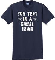 
              Try That in a Small Town T-Shirt Distressed  Country Music Gift
            