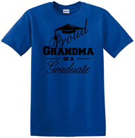 
              Graduation PROUD GRANDMA \ PARENT of a Graduate - shirt - short sleeved t-shirt
            