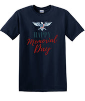 
              Memorial Day shirt  / Eagle We Will Always Remember 13 color choices -mds1
            