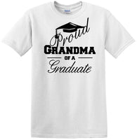 
              Graduation PROUD GRANDMA \ PARENT of a Graduate - shirt - short sleeved t-shirt
            