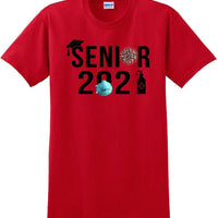 2021 Senior 2021 Graduate - T-Shirt Sizes Sm-5xl