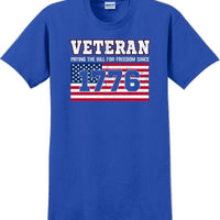 VETERAN PAYING THE BILL SINCE 1776 Veterans day Soldier USA Support T-Shirt