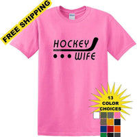 Hockey Wife - Shirt - Novelty T-shirt