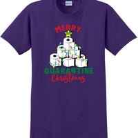 2020 Christmas Quarantine Toilet Paper Tree Xmas shirt-1