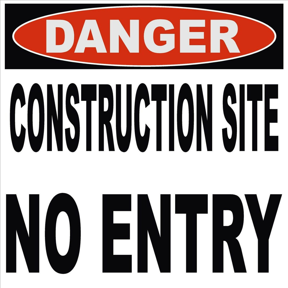 Coroplast Construction Signs -48