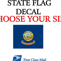 IDAHO STATE FLAG, STICKER, DECAL,state flag of Idaho 5YR VINYL