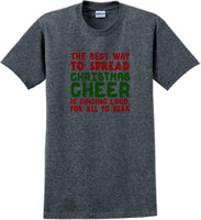 
              The best way to spread Christmas cheer is signing loudly for all to hear - shirt
            
