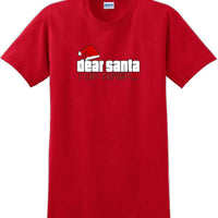 Dear Santa I can explain - Christmas Day T-Shirt -12 color choices