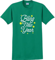 
              Bling in the New Year with stars T-Shirt - New Years Shirt - 12 color choices
            