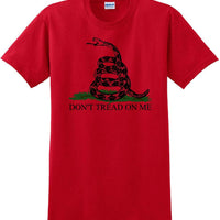 Don't Tread On Me SHIRT Gadsden Flag 2nd Guns SM-5XL-DTOMS2