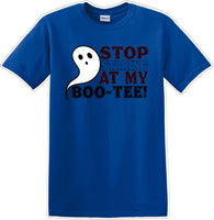 
              STOP STARING AT MY BOO-TEE - Halloween - Novelty T-shirt
            