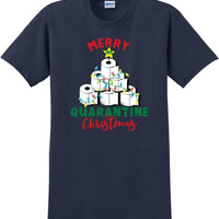 2020 Christmas Quarantine Toilet Paper Tree Xmas shirt-1