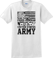 
              PROUD VETERAN OF THE UNITED STATES ARMY, Veterans day Soldier USA Support TShirt
            
