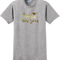 Happy New Year  T-Shirt - New Years Shirt - 12 color choices