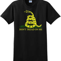 Don't Tread On Me SHIRT Gadsden Flag 2nd Guns SM-5XL-DTOMS2