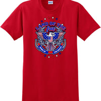 Land of the free home of the Brave memorial day / 4th of July shirt -13 colors
