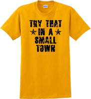 
              Try That in a Small Town T-Shirt Distressed  Country Music Gift
            