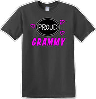 
              Proud Grammy heart shirt - Gram, Grammy, Grandma - Novelty T-shirt
            
