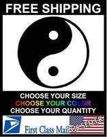 
              YIN YANG DECALS CAR TRUCK LAPTOP STICKER 6 YR
            
