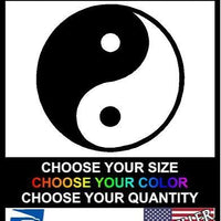 YIN YANG DECALS CAR TRUCK LAPTOP STICKER 6 YR