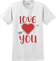 
              Love you  - Valentine's Day Shirts - V-Day shirts
            