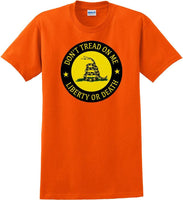 
              Don't Tread On Me SHIRT LIBERTY OR DEATH Gadsden Flag 2nd Guns SM-5XL-DTOMS1
            
