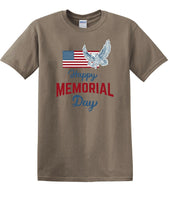 
              Memorial Day shirt Flag Eagle We Will Always Remember 13 color choices -mds2
            