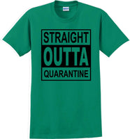 
              Straight Outta Quarantine 2020  funny T-Shirt sm-5xl
            