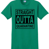 Straight Outta Quarantine 2020  funny T-Shirt sm-5xl