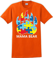 
              Autism Awareness Mama Bear T-Shirt - JC
            