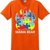 Autism Awareness Mama Bear T-Shirt - JC