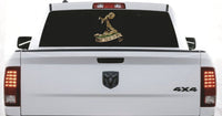 
              Don't Tread On Me Die Cut Sticker Laptop Car Window Stickers Gadsden Flag Guns
            