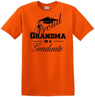 
              Graduation PROUD GRANDMA \ PARENT of a Graduate - shirt - short sleeved t-shirt
            