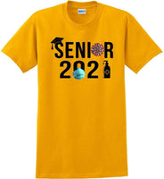 
              2021 Senior 2021 Graduate - T-Shirt Sizes Sm-5xl
            